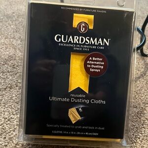 Guardsman Ultimate Dusting Cloths Pkg of 5 Brand New!